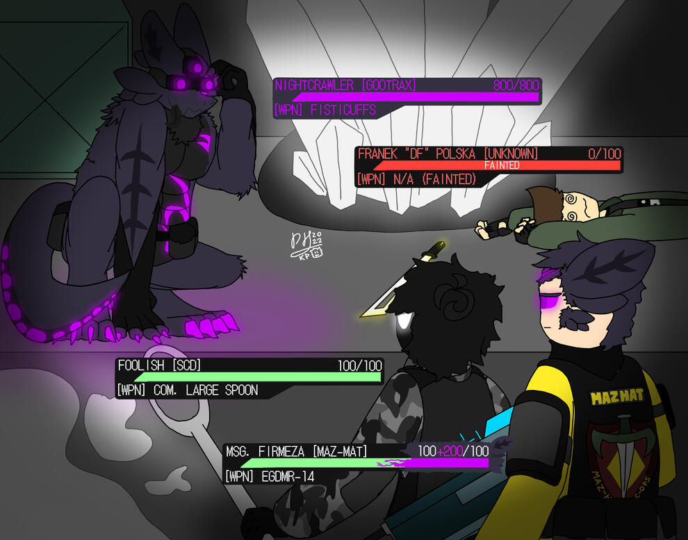 This one's an old drawing, from back in 2022 when I was into KP. Still, it works pretty well as a reference.